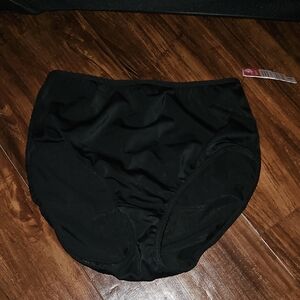 Essential Bodywear Black High-Waisted Briefs